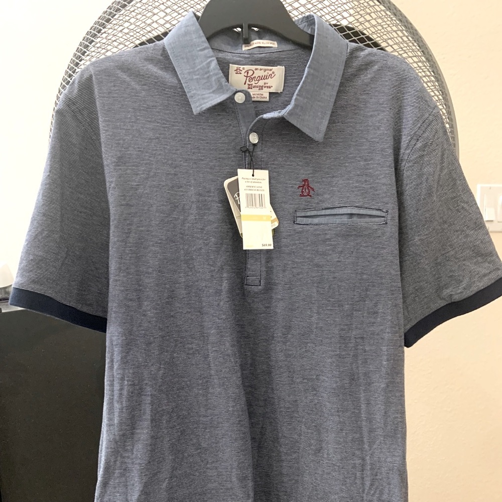 BRAND NEW Penguin Polo Men’s M Blue shirt